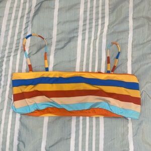Striped Bikini Top